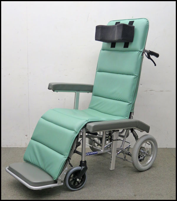 カワムラ フルリクライニング車いす RR60N（B） / 介助用 福祉 介護 車椅子 | 中古品・不用品の高価買取り、リサイクルは大阪・門真の