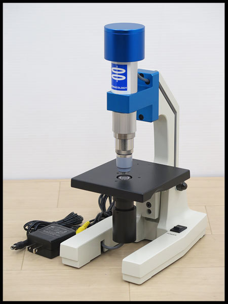 イポナコロジー製、位相差顕微鏡 IS-2000本体、DCアダプター、ビデオ 