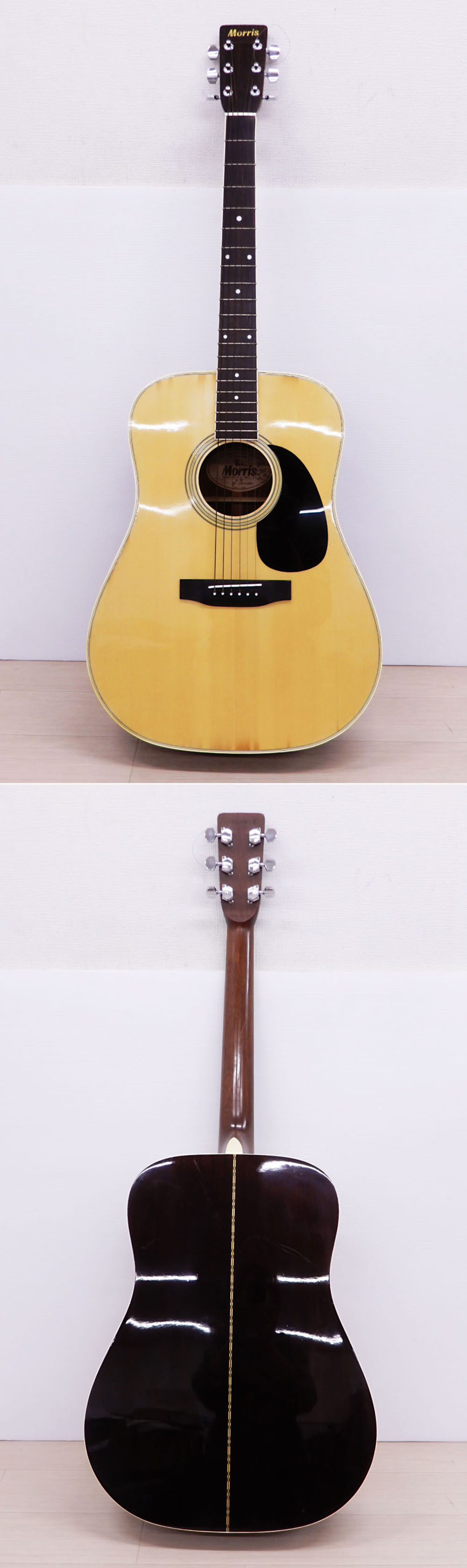 【販売正本】○◎Morris モーリス アコースティックギター W-25 アコギ 弦器 器 モーリス