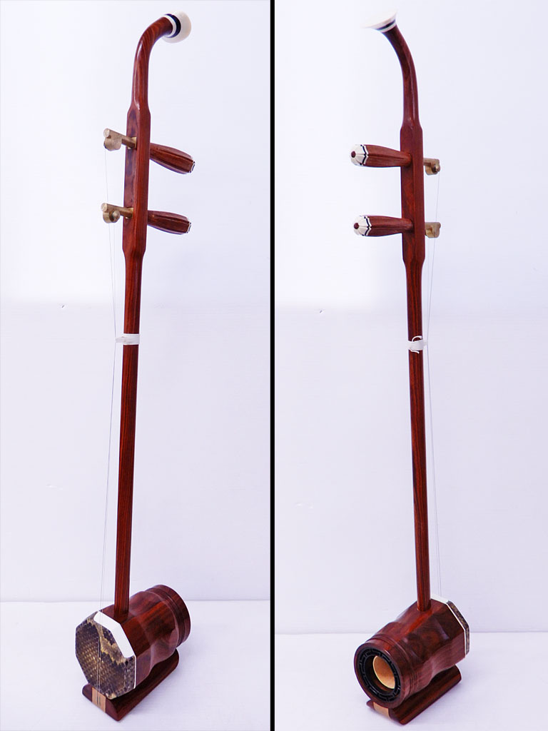 セール中 ♯G) 饒陽北方民族楽器公司 北京二胡 蛇皮 金属製糸巻き使用