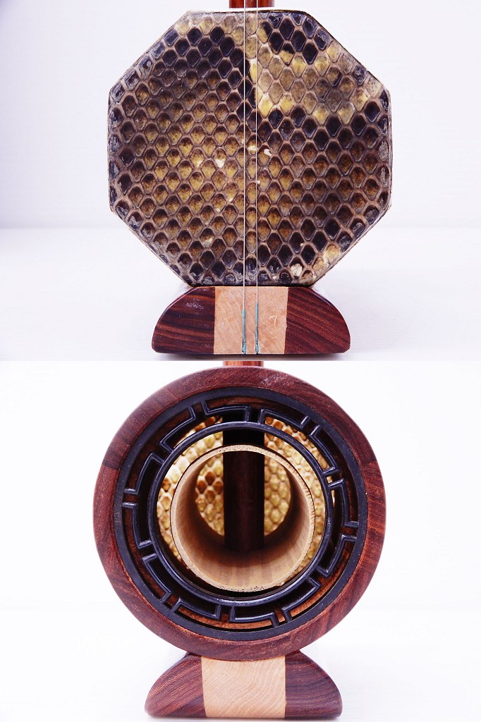 セール中 ♯G) 饒陽北方民族楽器公司 北京二胡 蛇皮 金属製糸巻き使用