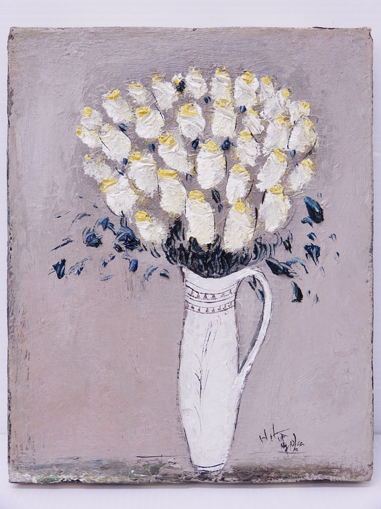 片山弘明 油彩画 「薔薇」 Gallery Gen-so-ka 片山弘明『赤いバラ