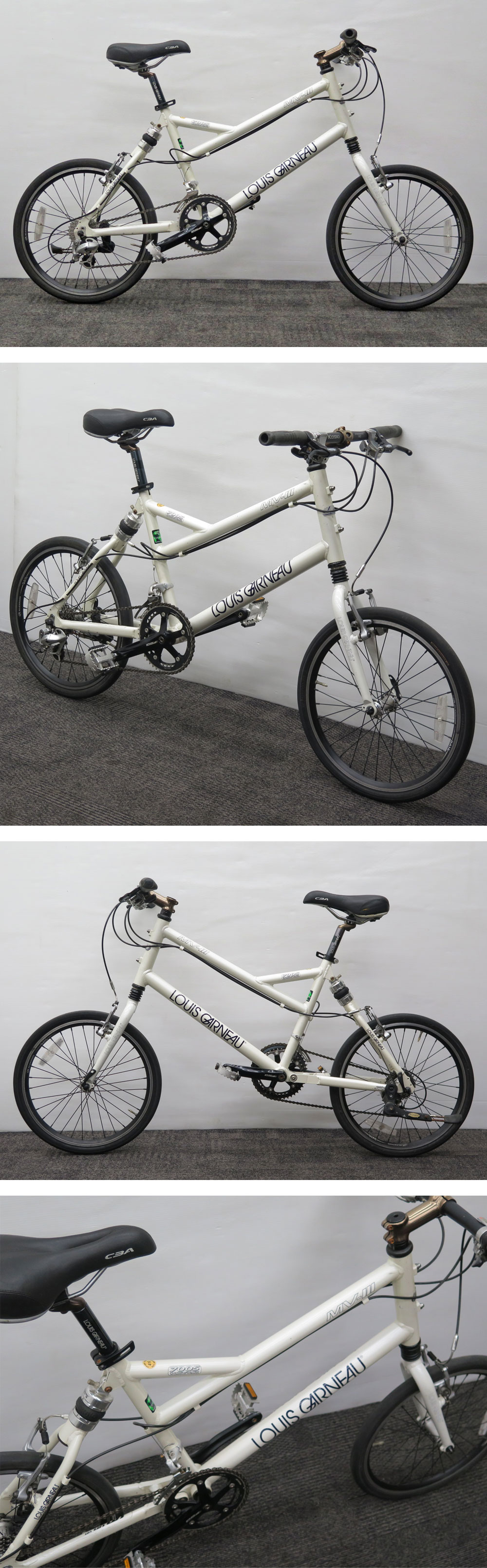 【正規保証】◎LOUIS GARNEAU ルイガノ MV3 ミニベロ ロード / SHIMANO CAPREO 2×9 / 410mm / 20インチ / 小径車 自転車 小径車（折り畳み、分割機構なし）