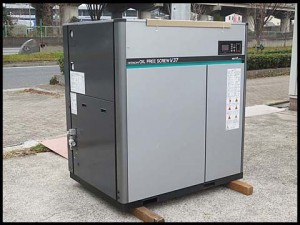 Hitachi Dsp 【買取】17年製!日立/HITACHI スクリューコンプレッサー DSP-37VATRN2 OIL FREE SCREW V37 ドライヤー ...